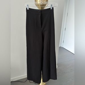 Miss Selfridge - Black Wide Leg Trouser w High Slit